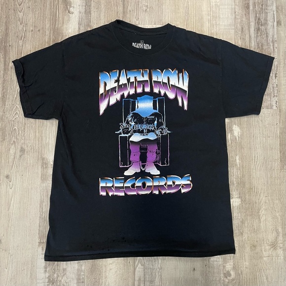 Death Row Records Tee Size Mens Large - Picture 2 of 8